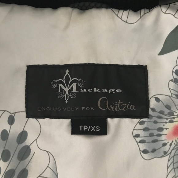 Beautiful Mackage Aritzia XS Leather Bomber Jacket - Picture 3 of 6